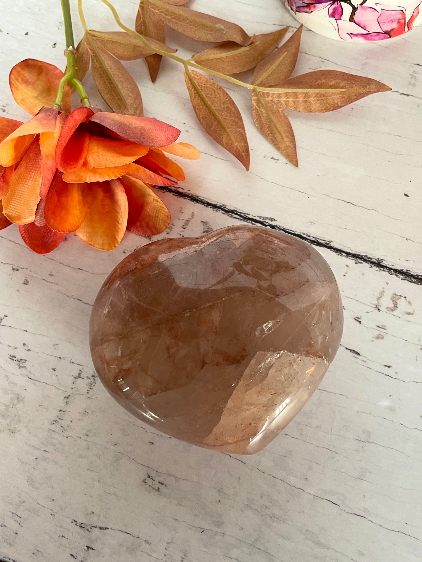 Fire Quartz Heart