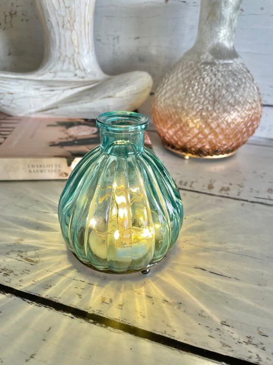 Vintage LED Midi Shimmer Lantern