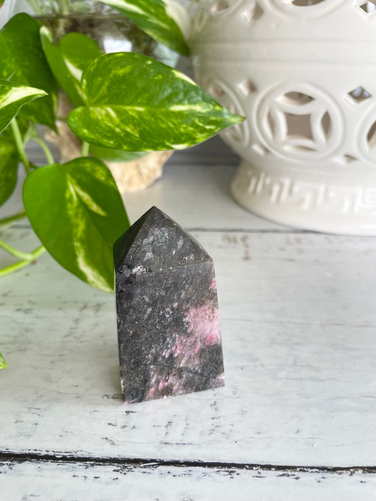 Rhodonite Obelisk