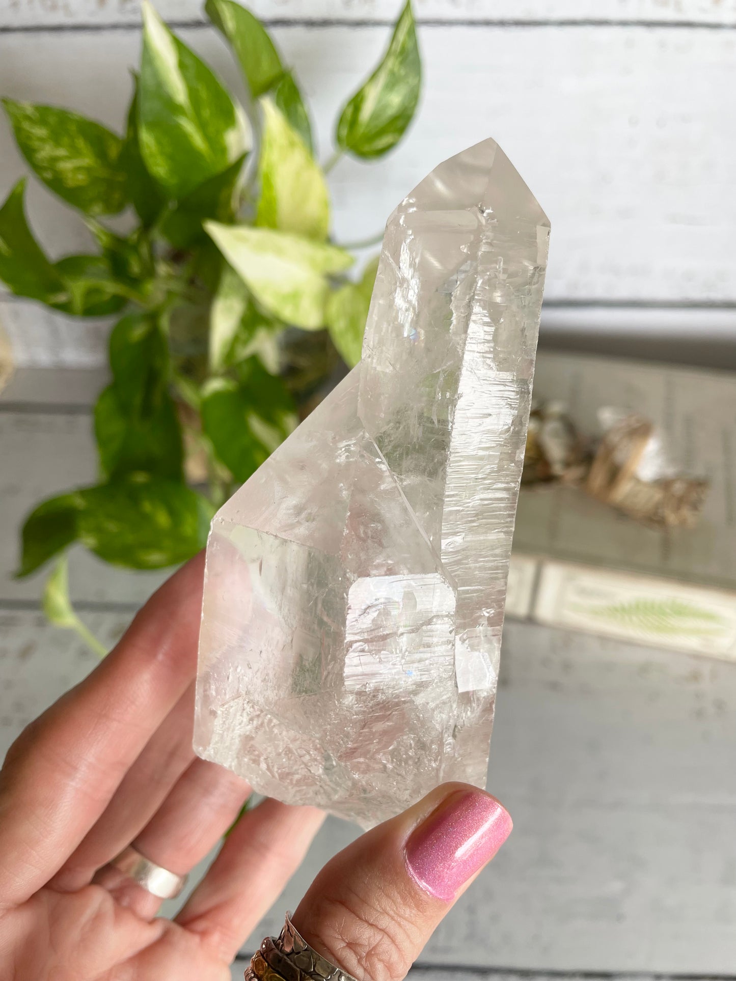 Clear Quartz Natural Point