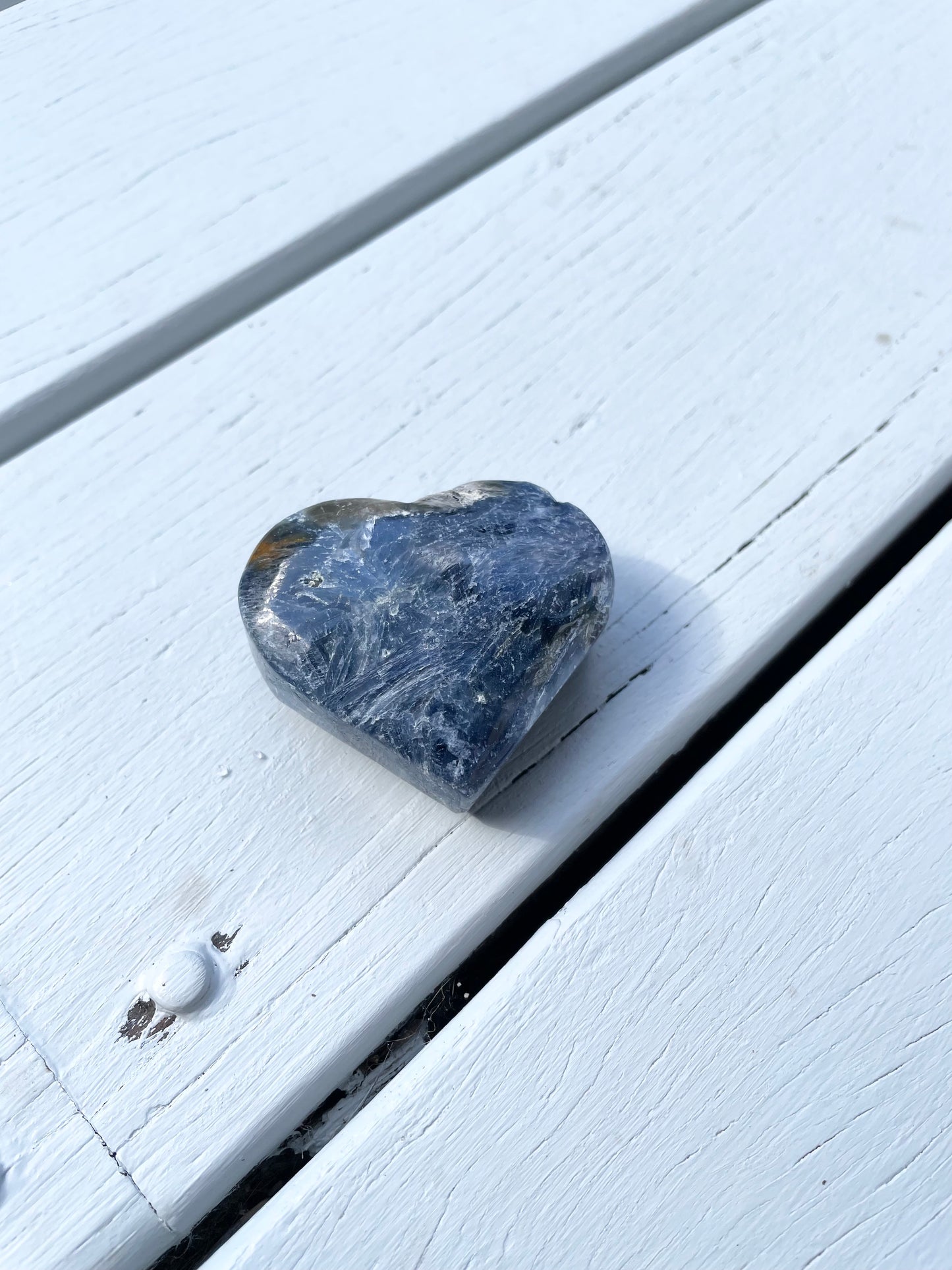 Kyanite Heart