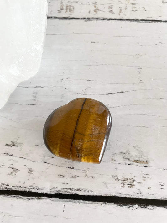 Tigers Eye Heart