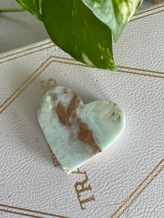 Hemimorphite Heart