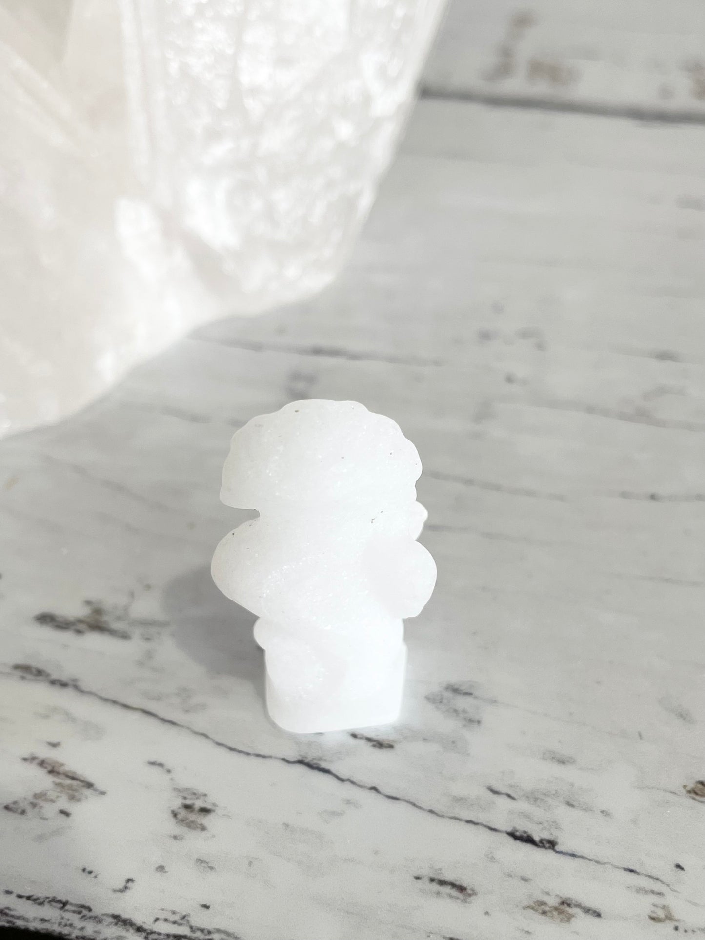Sea Horse ~ White Jade