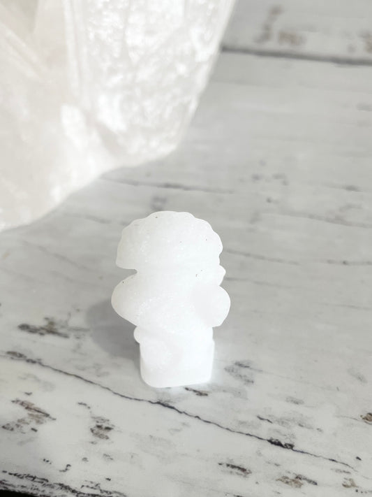 Sea Horse ~ White Jade