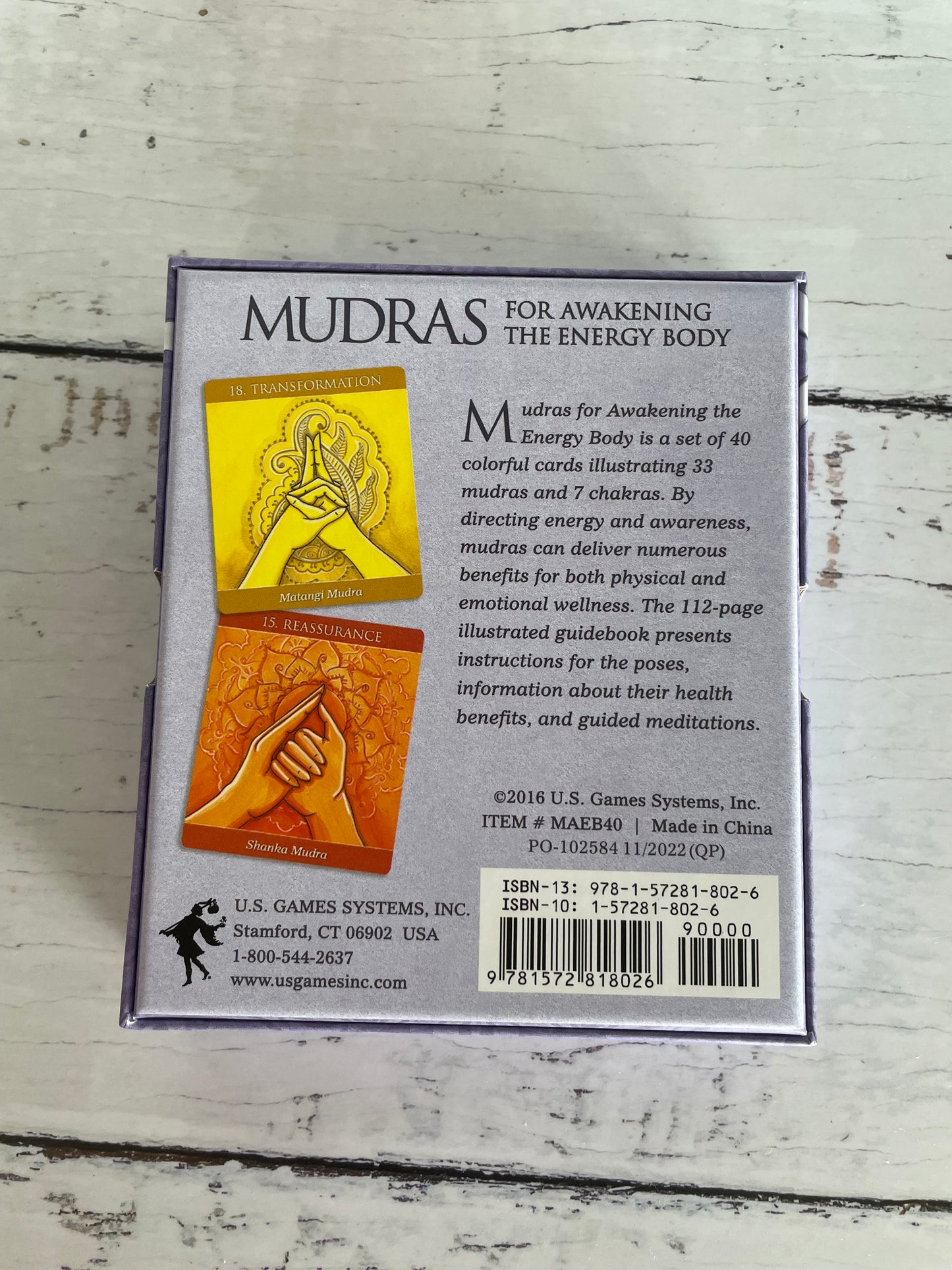 Mudras Deck & Book Set