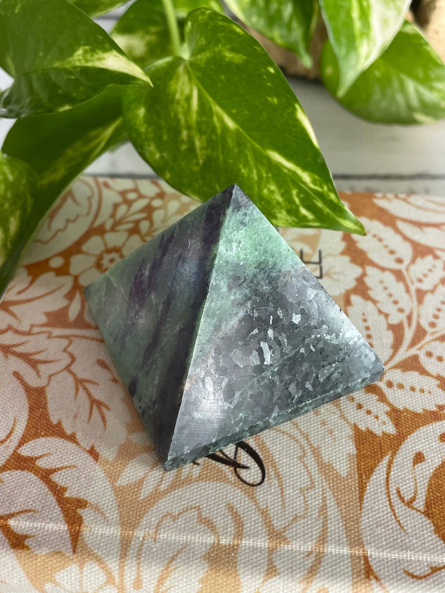 Ruby Zoisite Pyramid