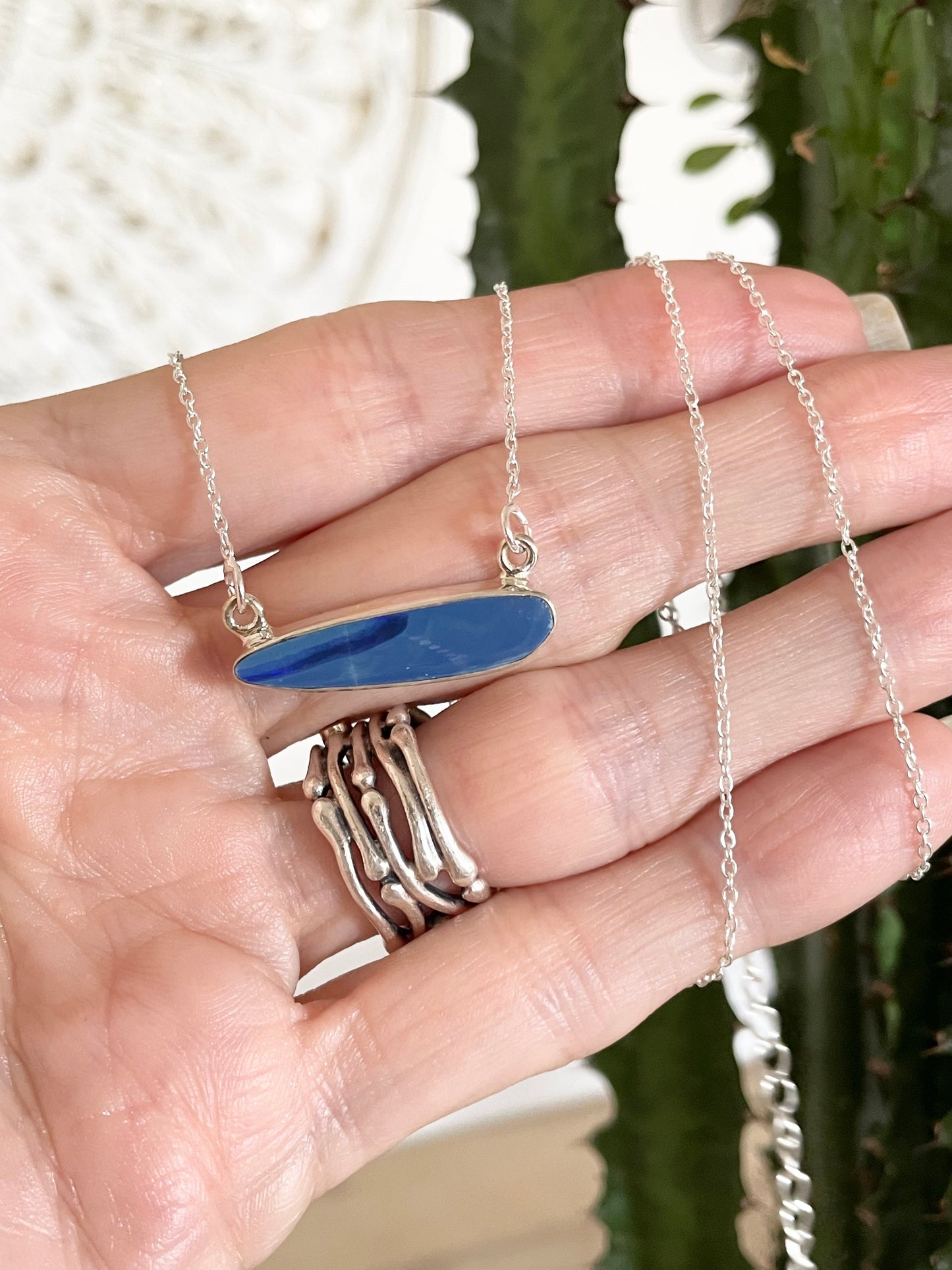 Australian Doublet Opal Necklace