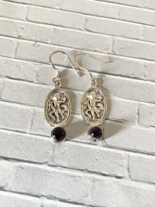 Amethyst Dangles