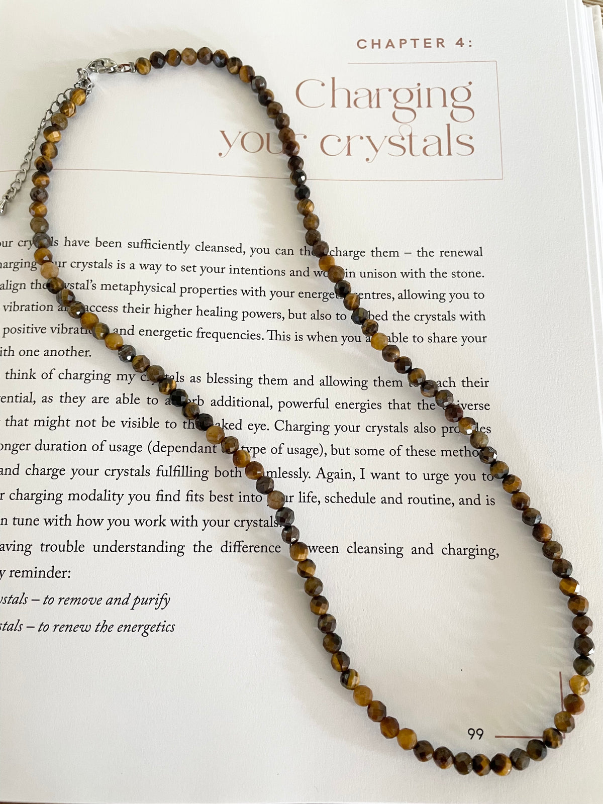 Tigers Eye ~ Faceted  Necklace