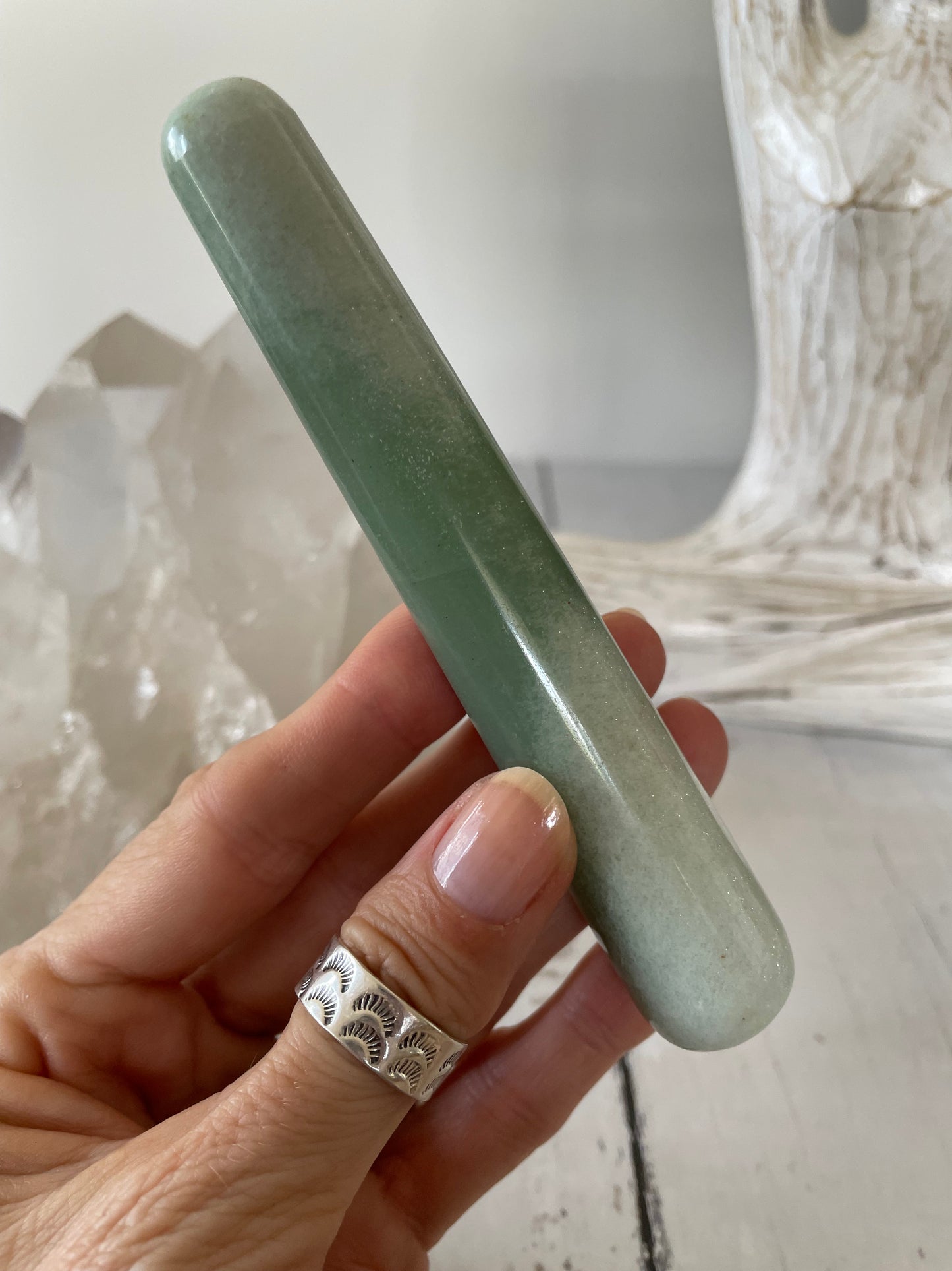 Green Aventurine Healing Wand