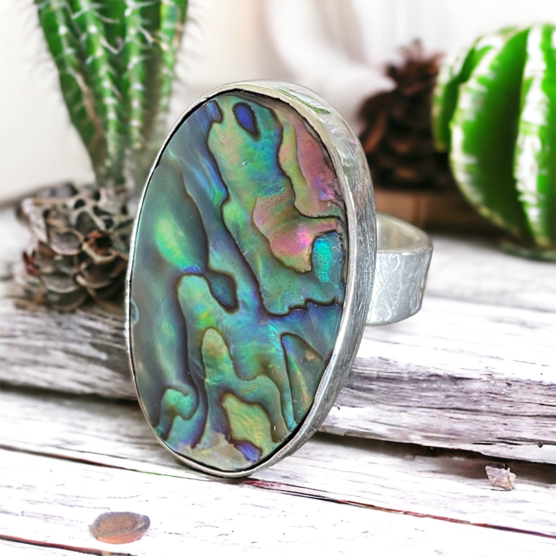 SweetGrass Studio ~ Abalone ring