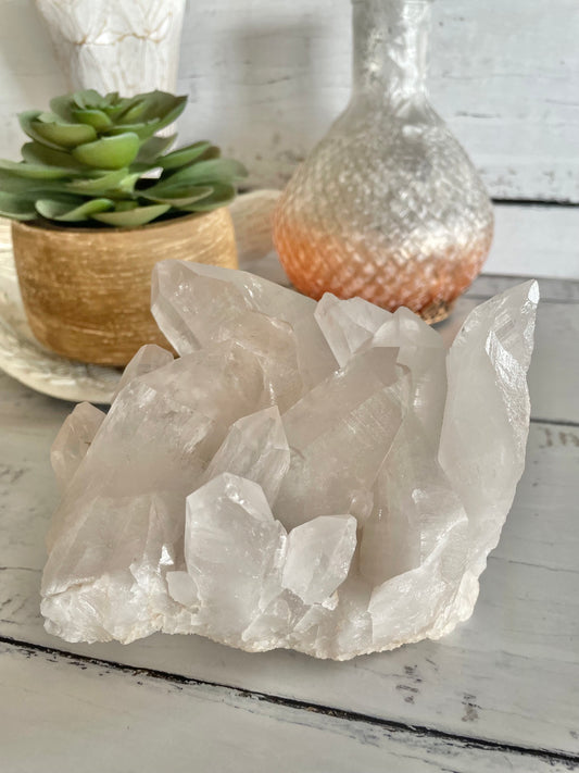 Clear Quartz Cluster