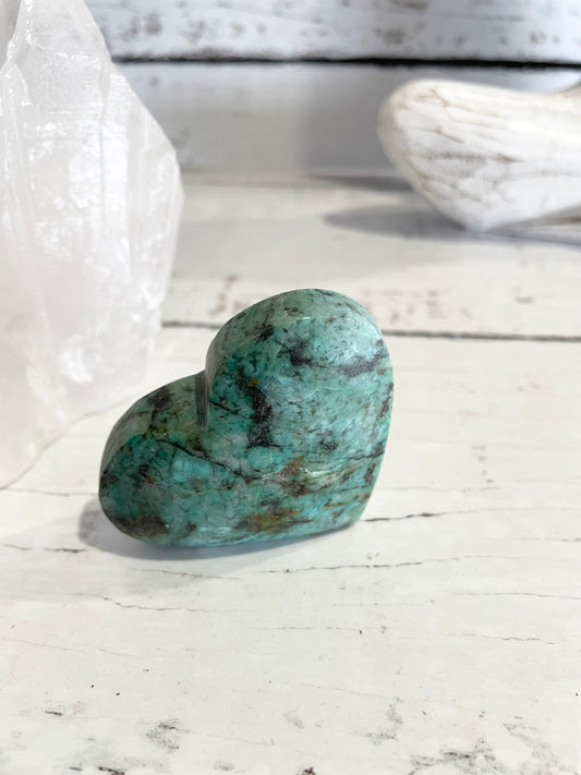 African Turquoise Heart