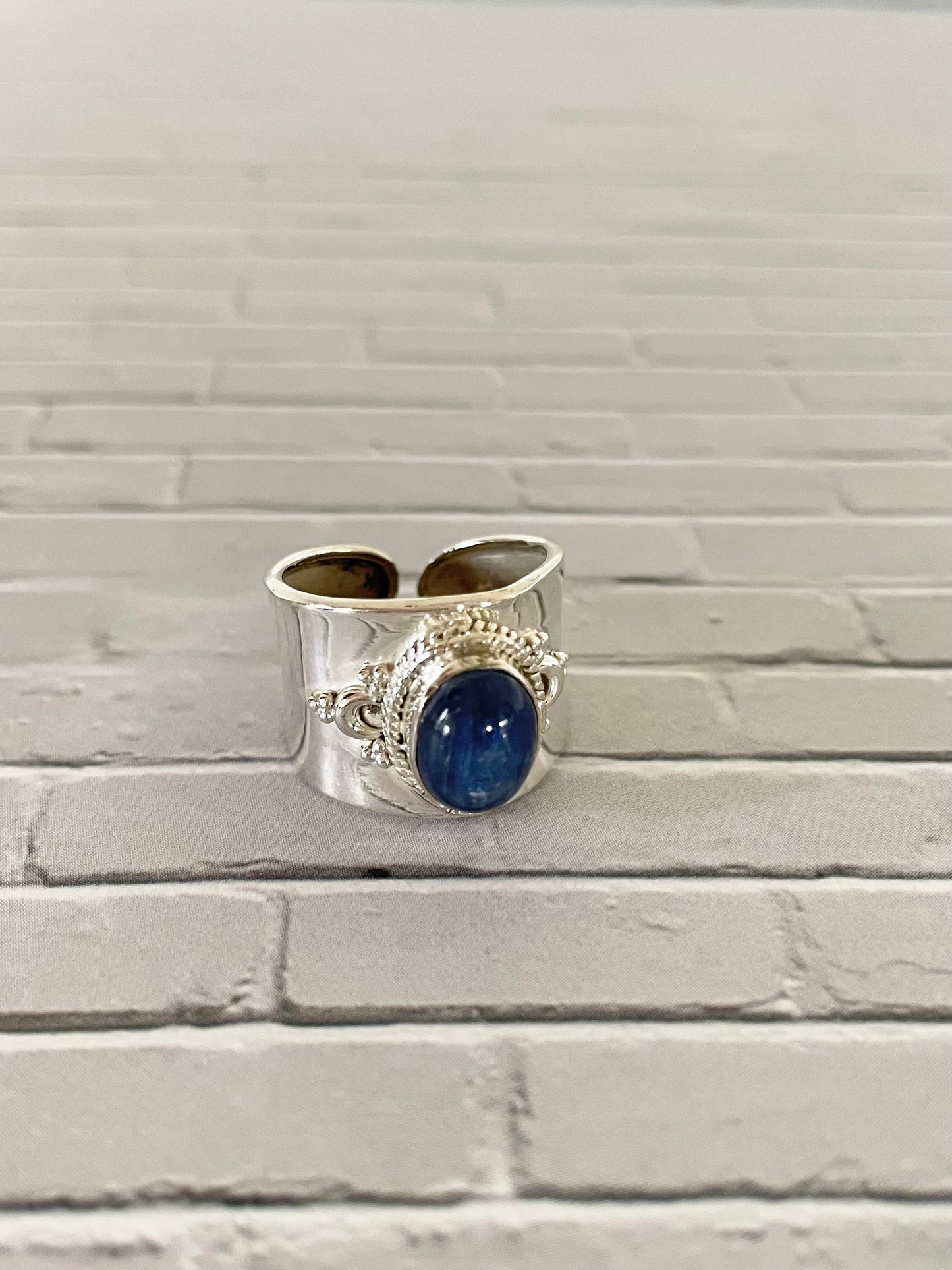 Kyanite Ring - Adjustable size 6-10