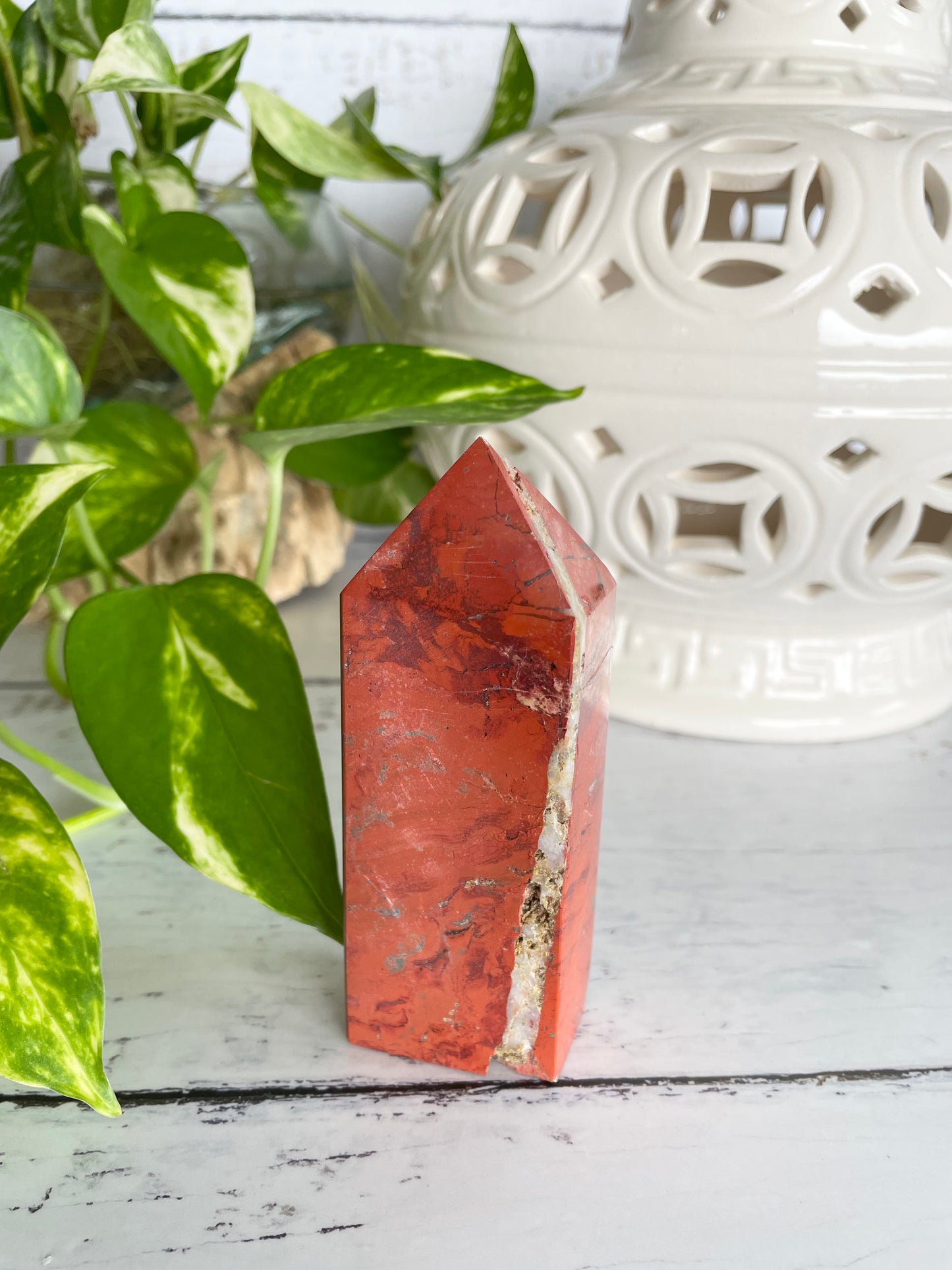 Red Jasper Obelisk