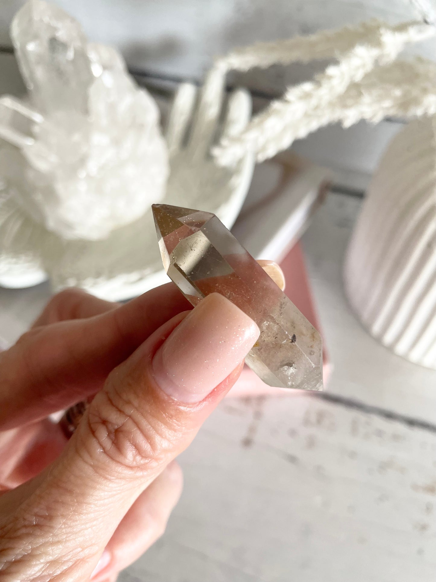 Smoky Quartz Double Termination Point