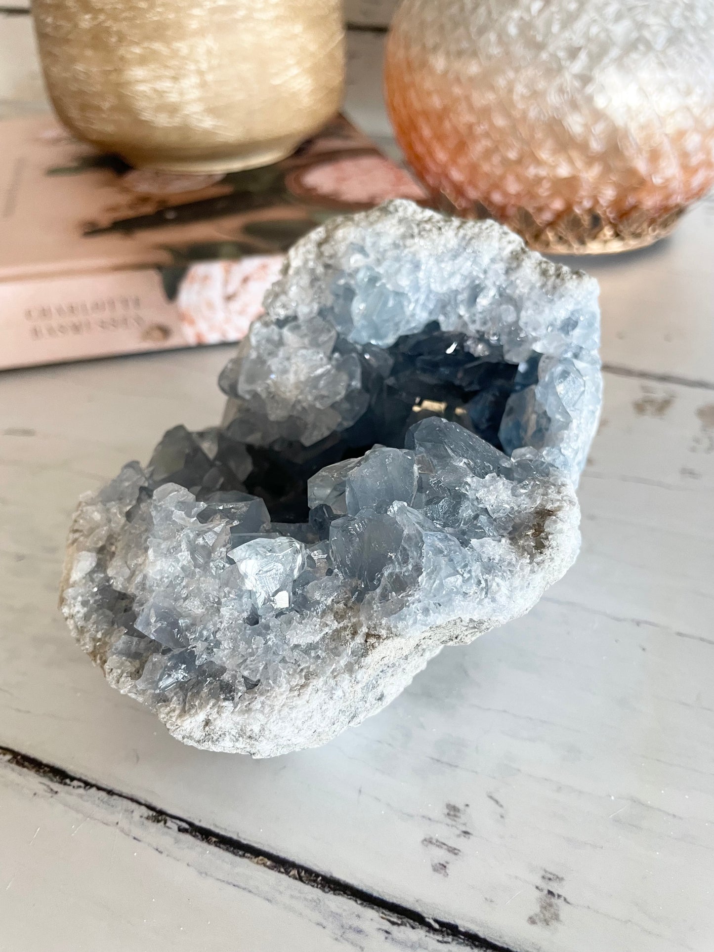 Celestite Cluster