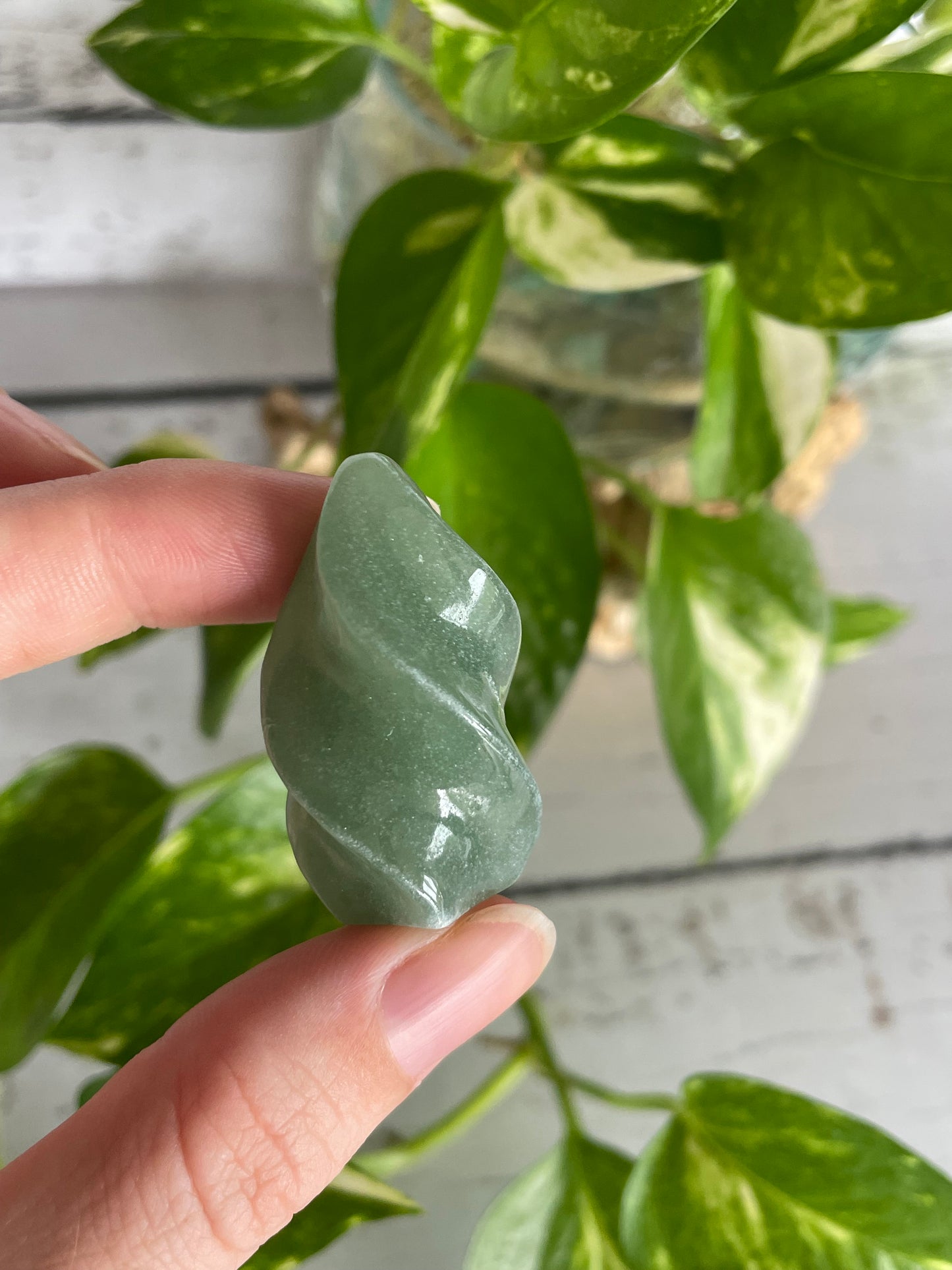 INTUITIVELY CHOSEN ~ Green Aventurine Flame