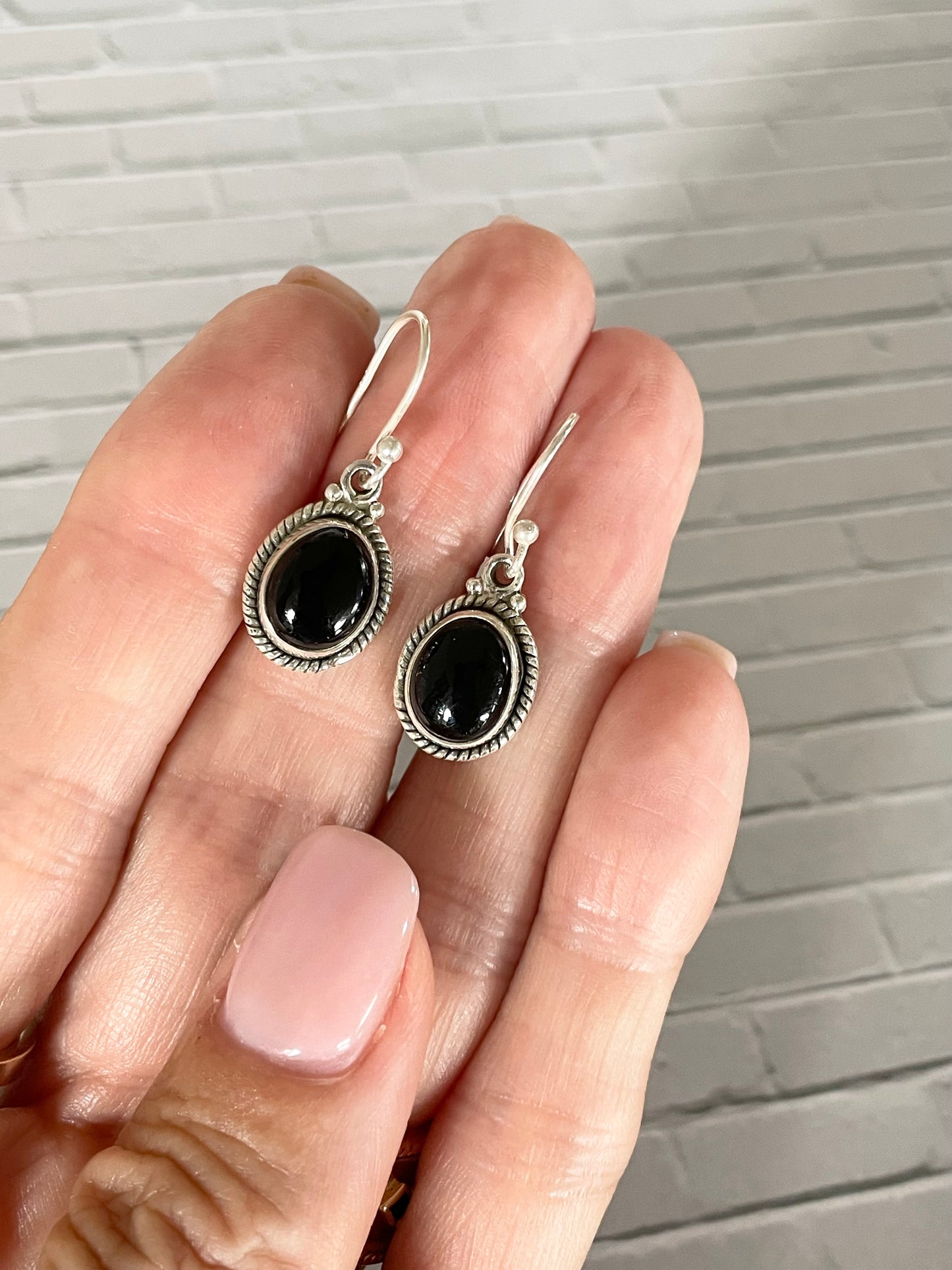 Black Onyx Dangles