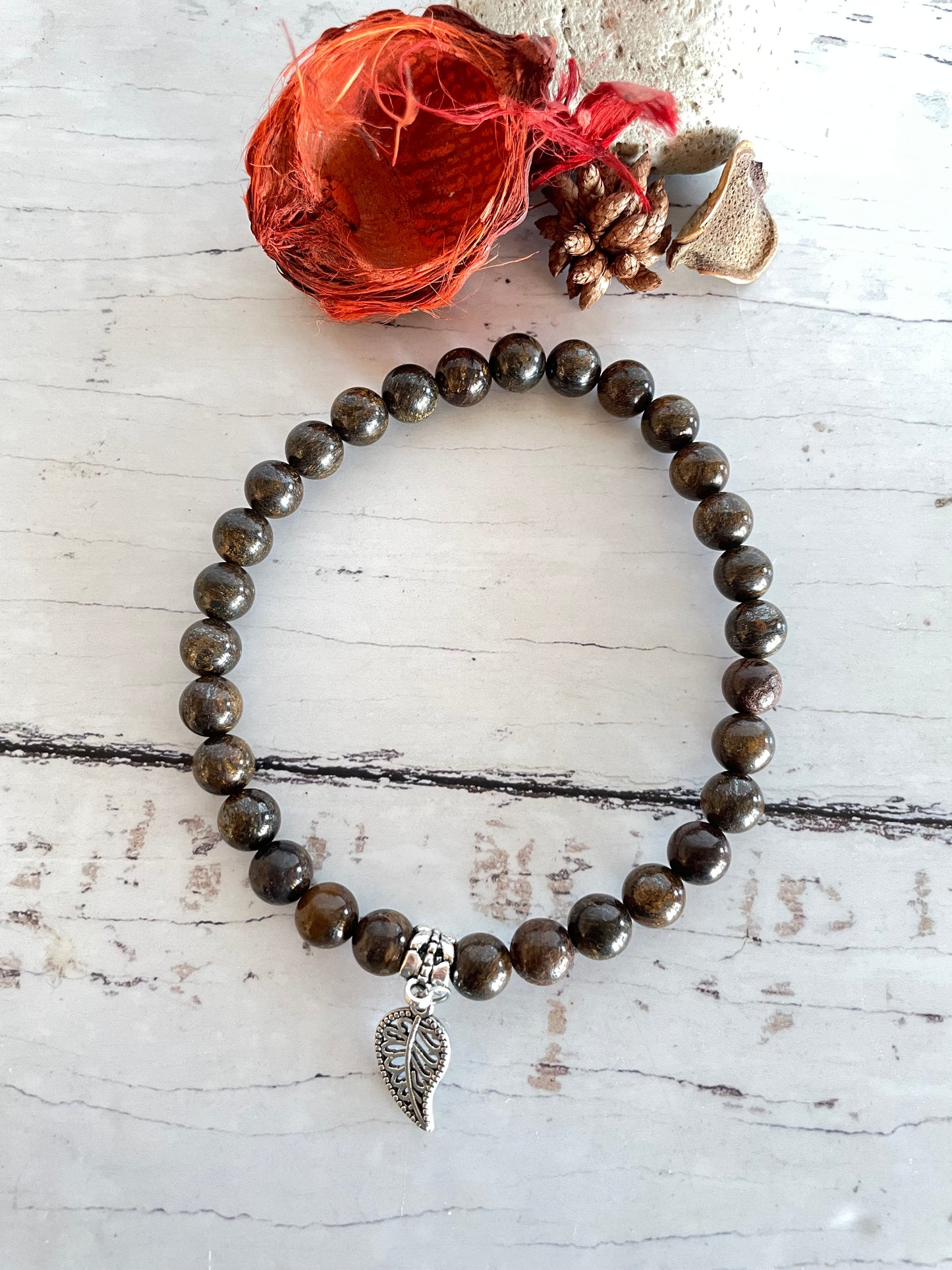 Bronzite Healing Anklet ~ Faith ©️