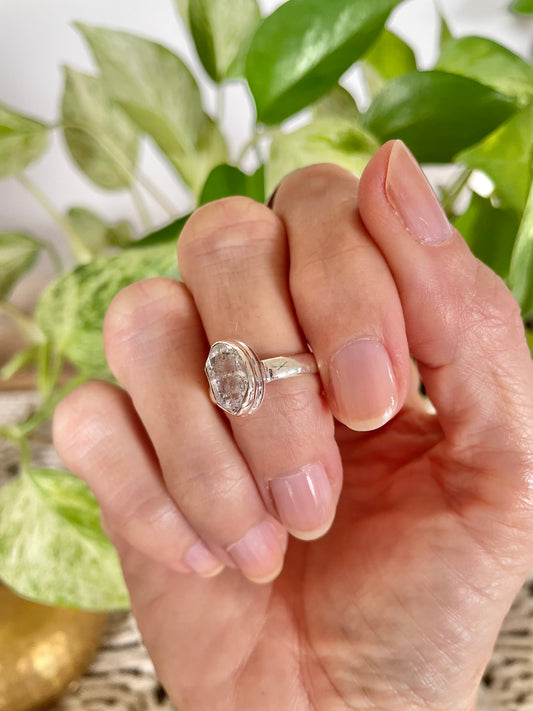 Herkimer Ring ~ size 7.5