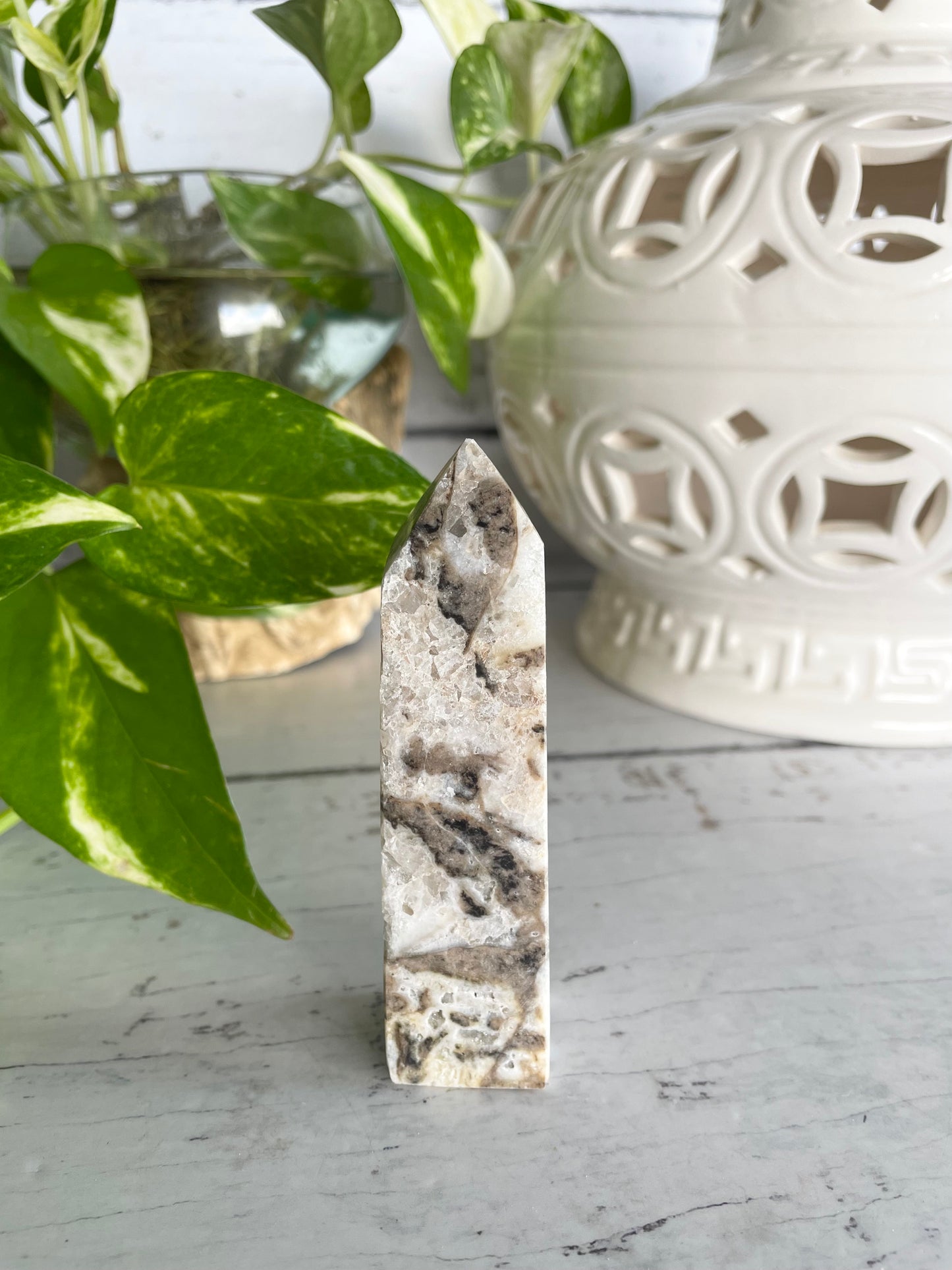 Ocean Jasper Obelisk