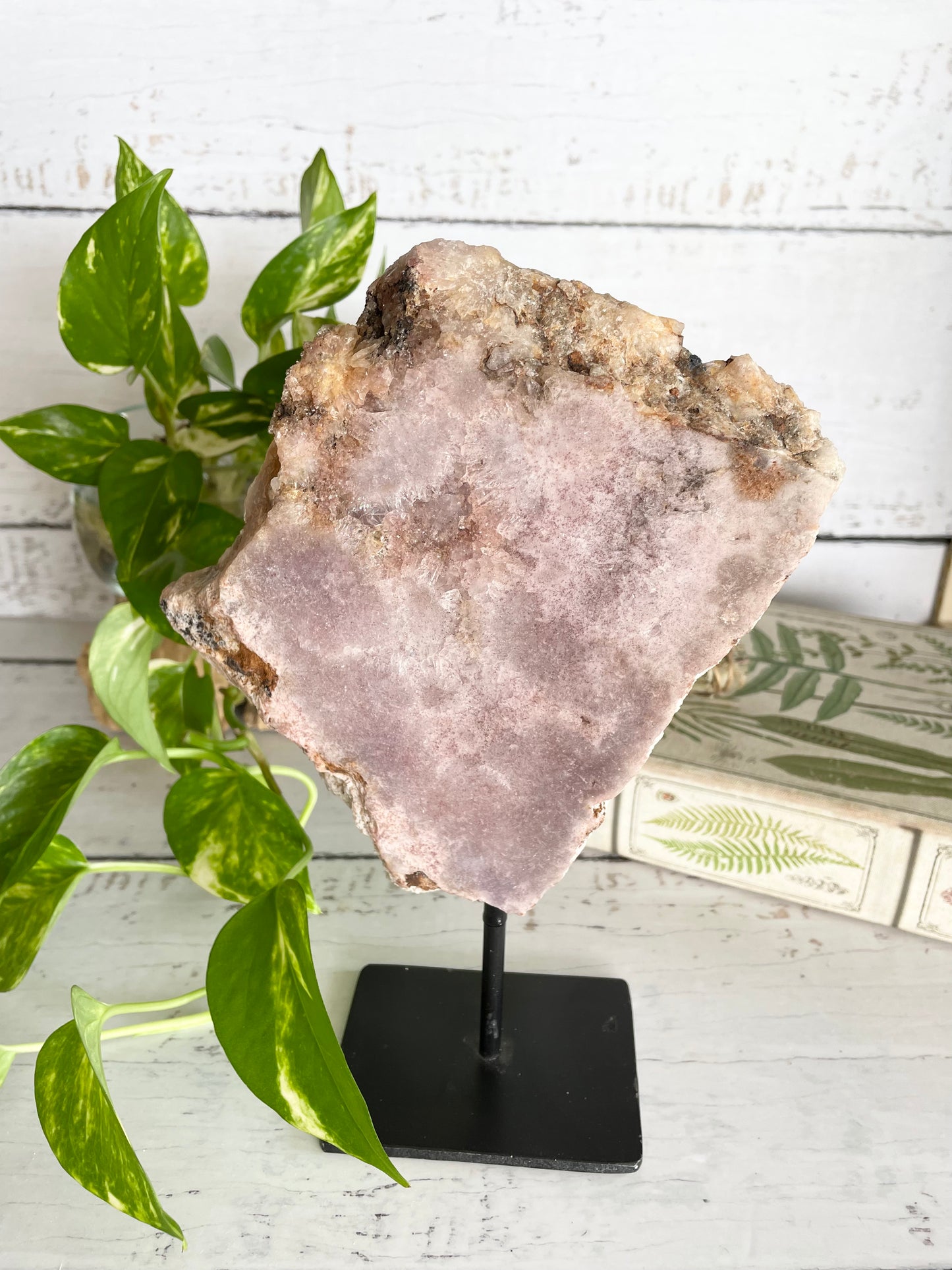 Pink Amethyst On Stand ~ 1kgs