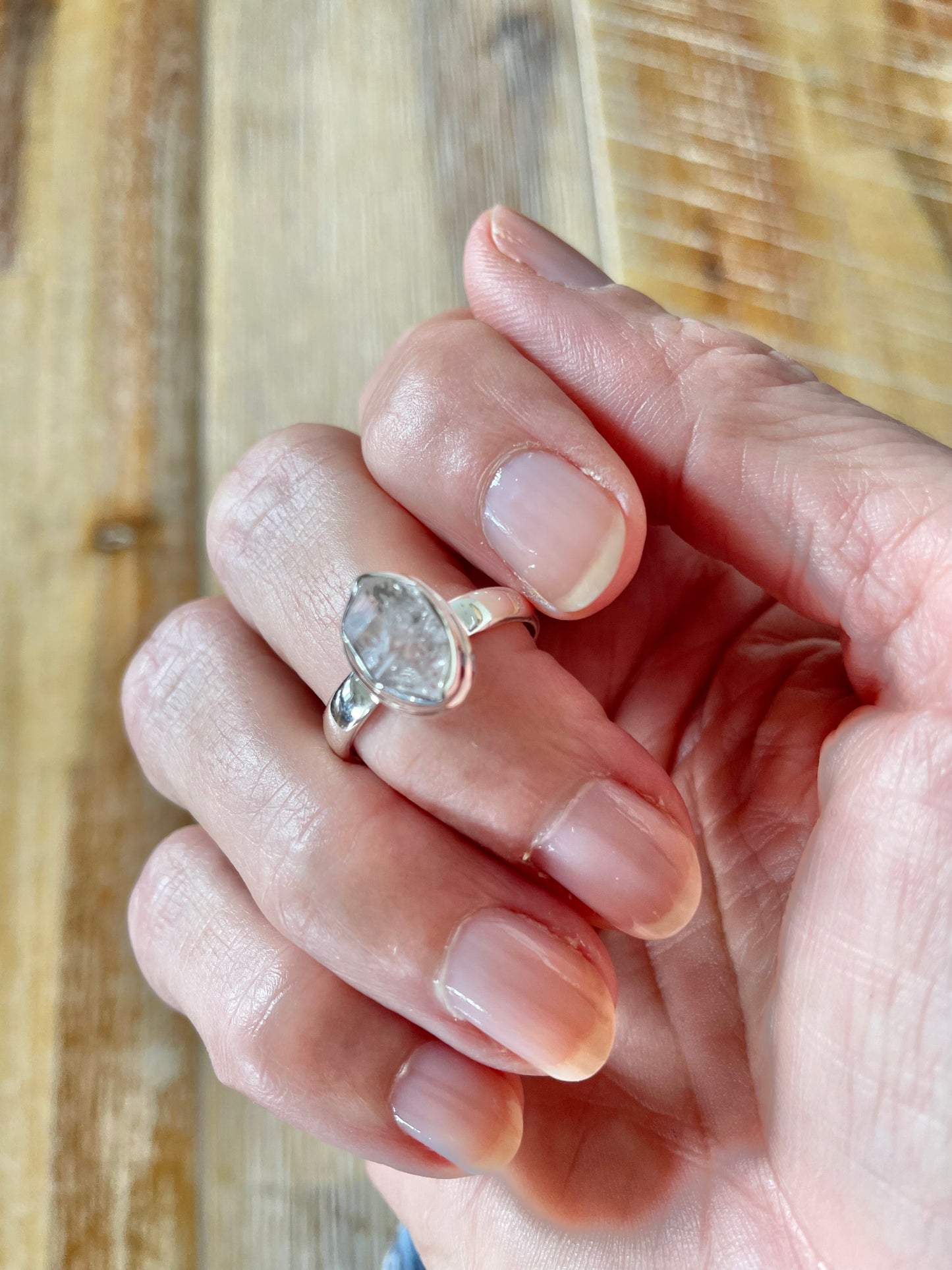 Herkimer Ring ~ Size 8 3/4