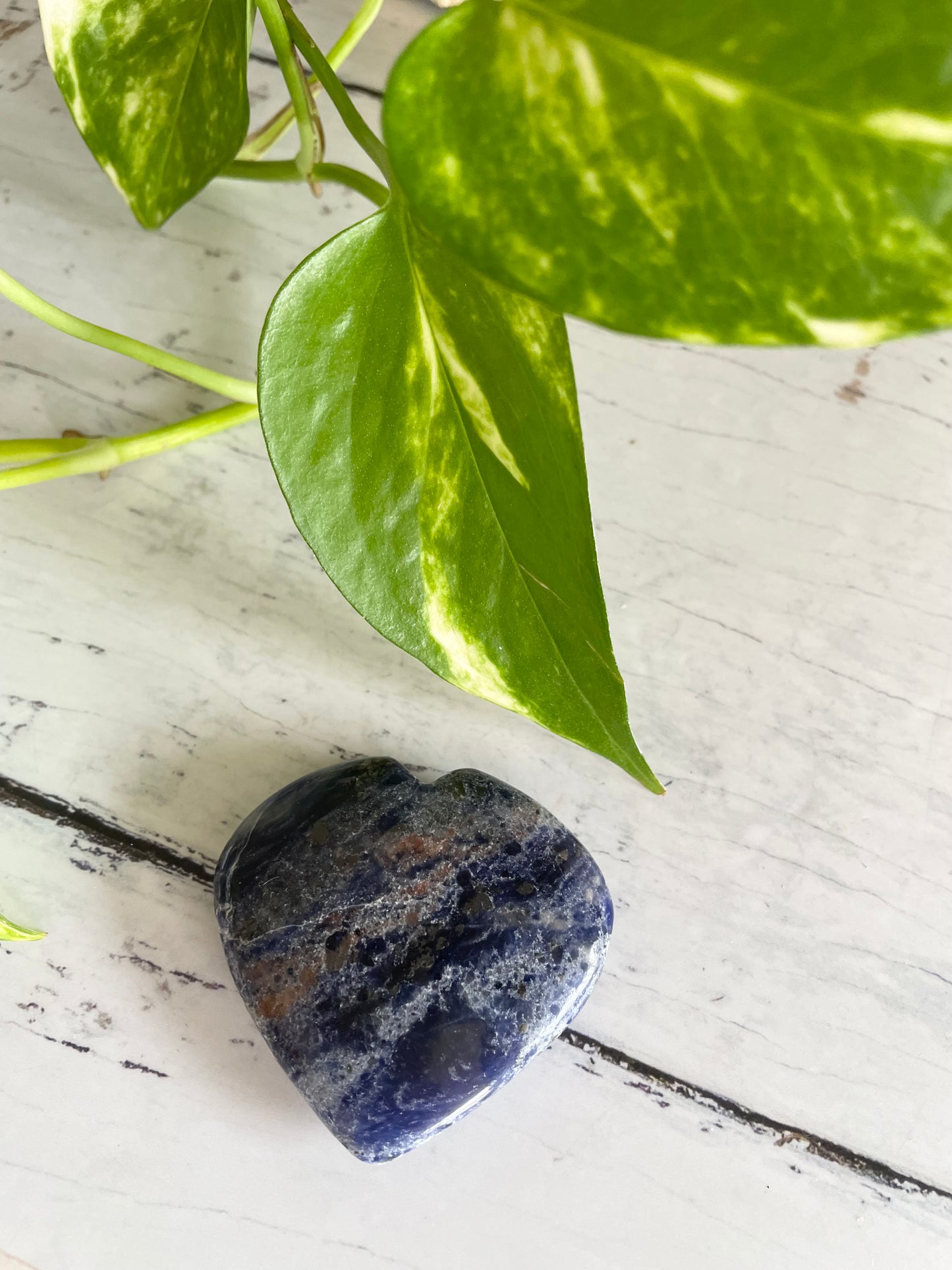 Sodalite Heart