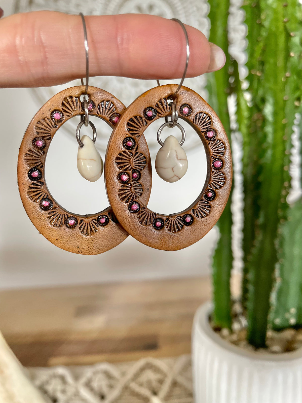 Leather Earrings