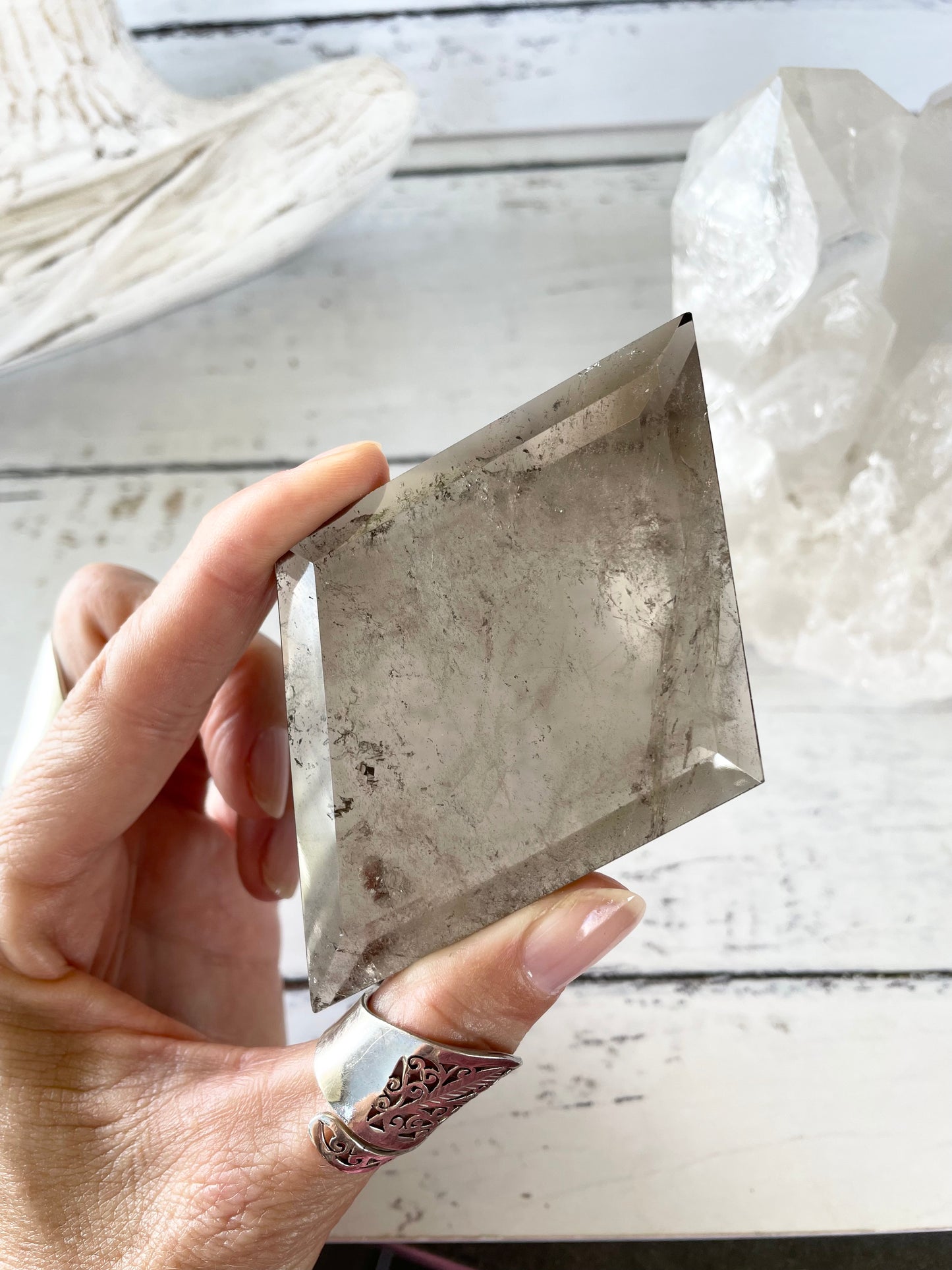 Smoky Quartz Diamond ~ 2