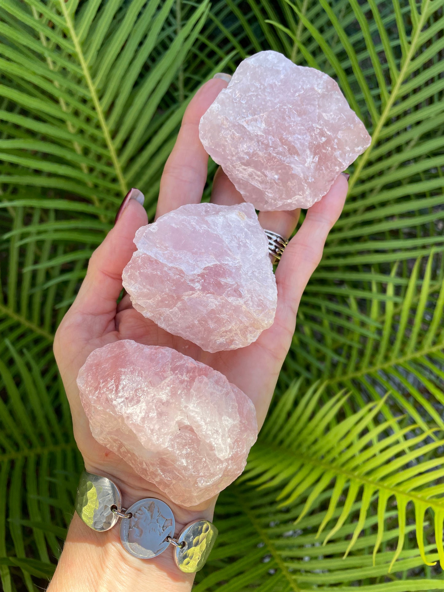 INTUITIVELY CHOSEN ~ Raw Rose Quartz
