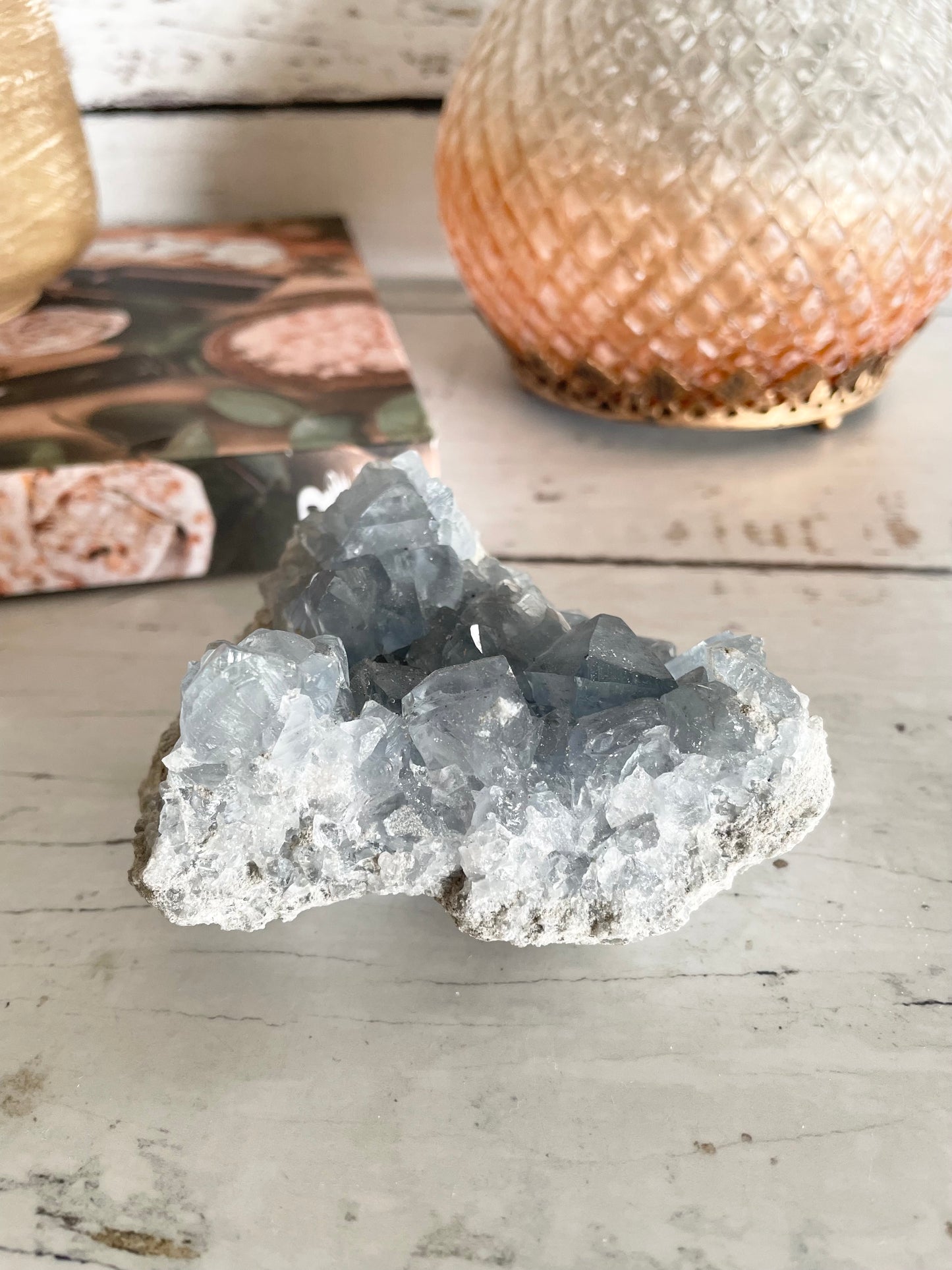 Celestite Cluster
