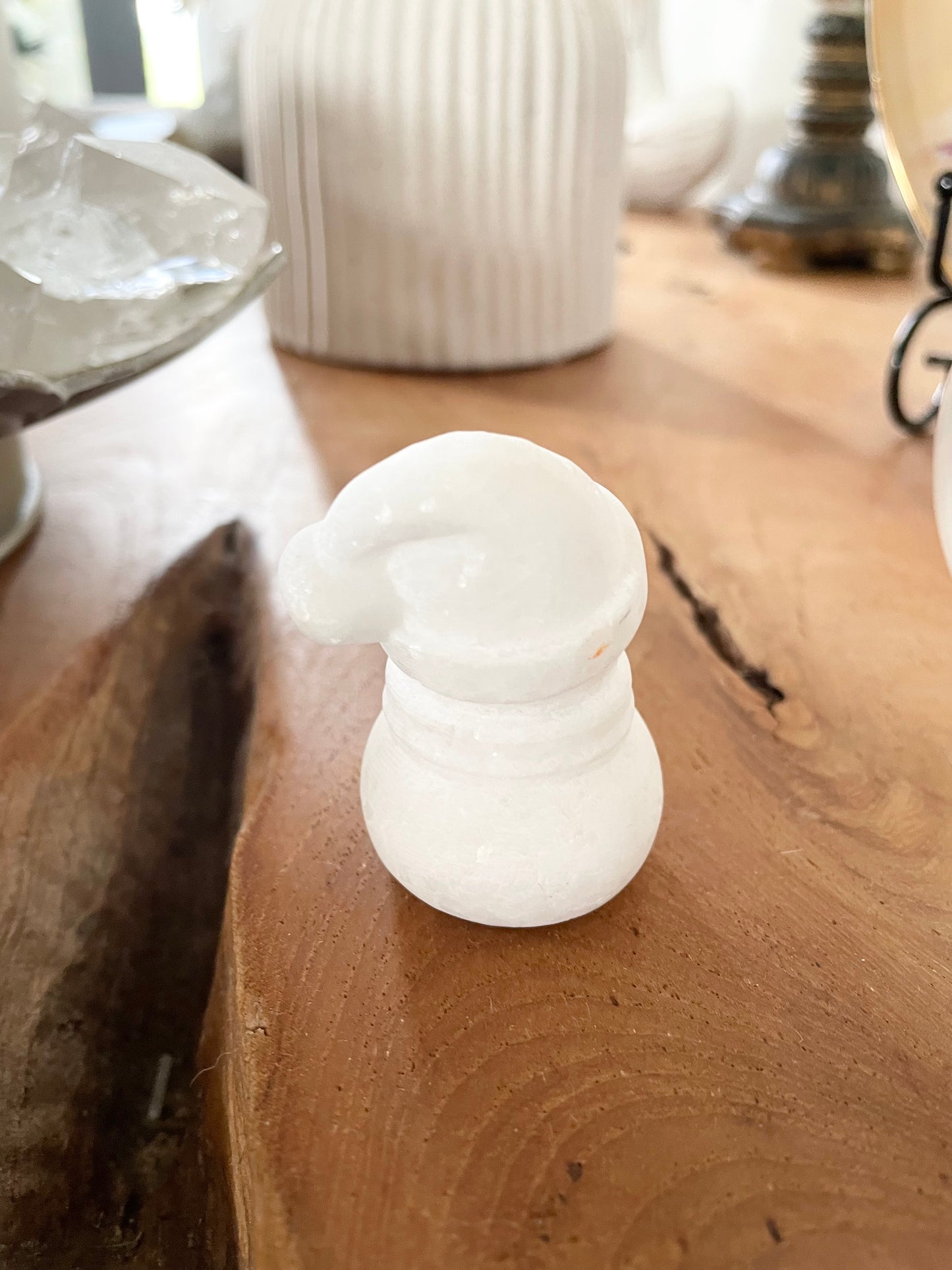 White Jade - Christmas Frosty Snowman