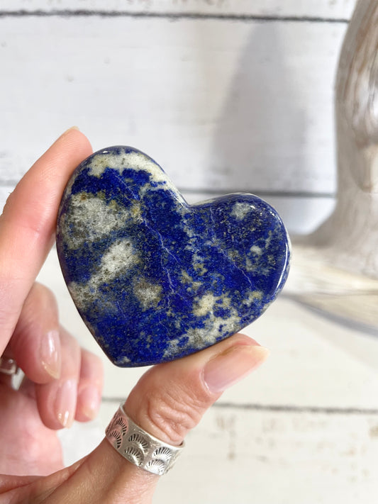 Lapis Lazuli Heart