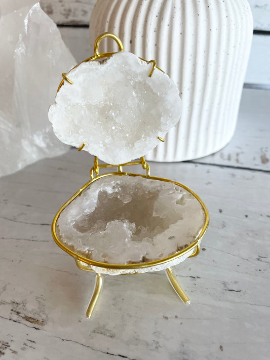 Quartz Geode Treasure Box