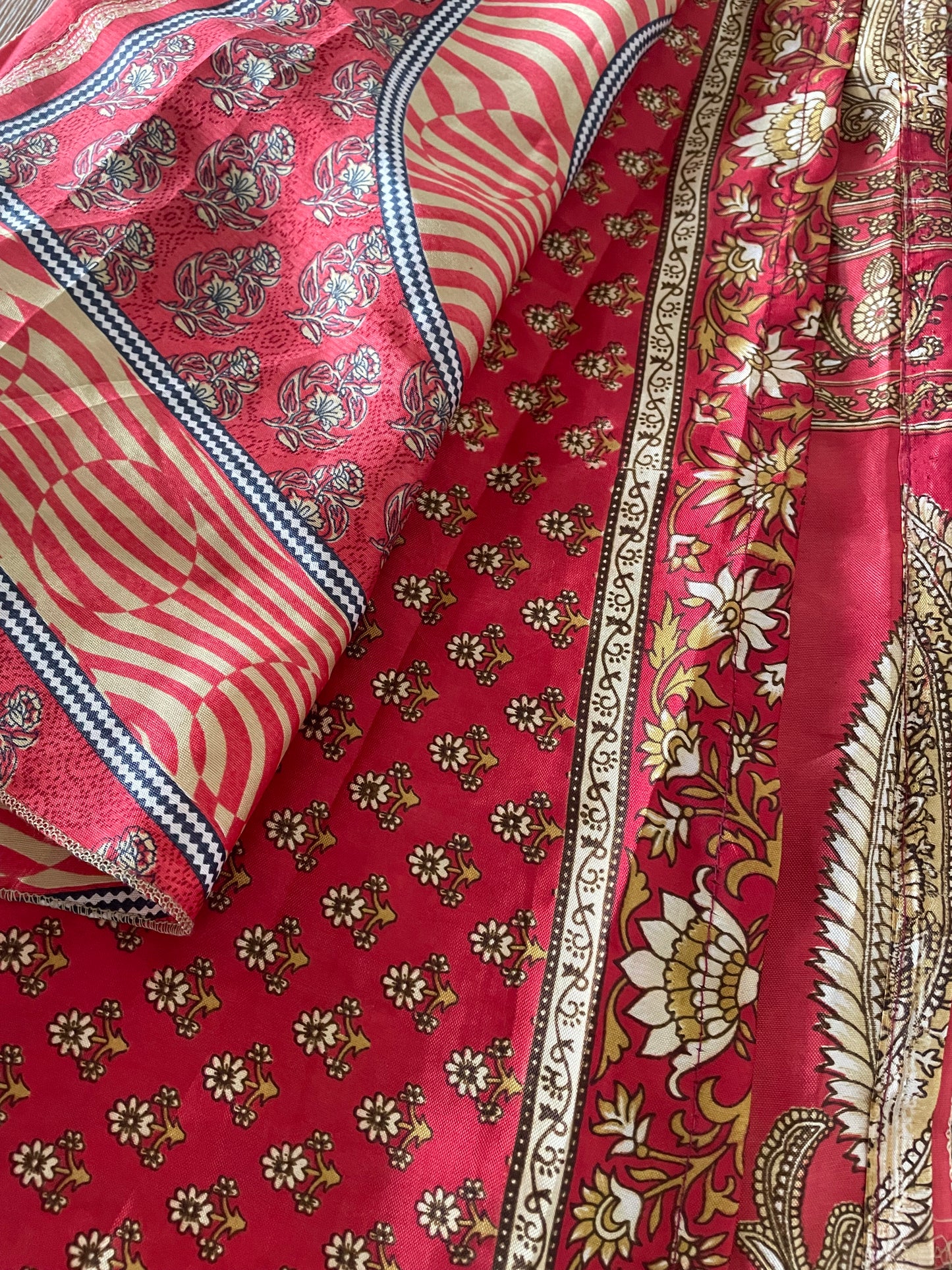 Upcycled Sari Skirt 14