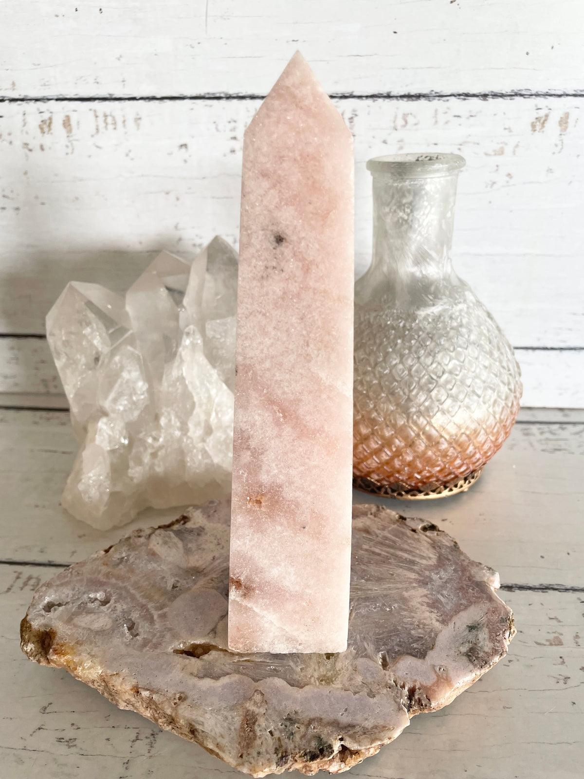 Pink Amethyst Obelisk