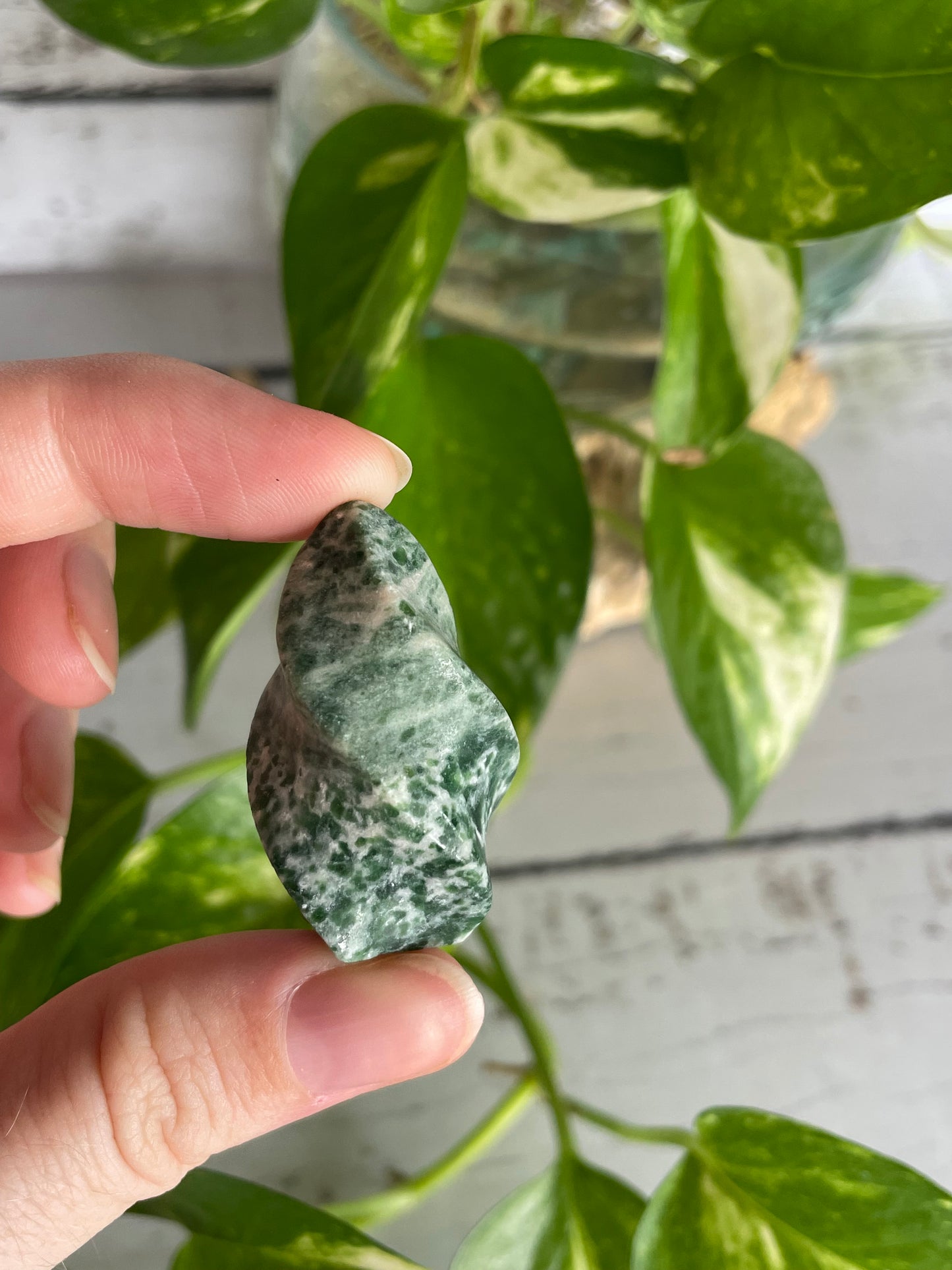 INTUITIVELY CHOSEN ~ Tree Agate Flame