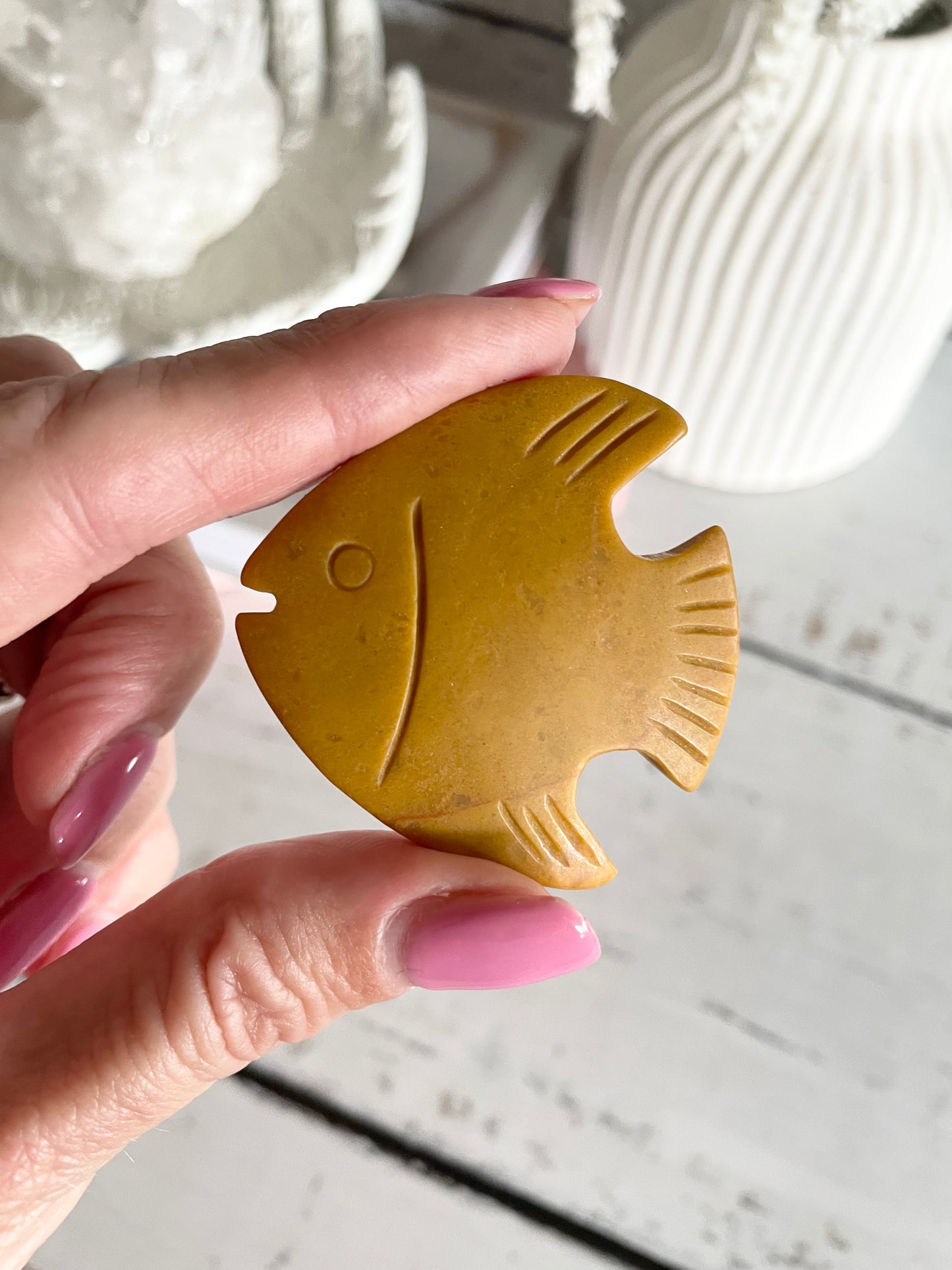 Angel Fish ~ Yellow Jasper