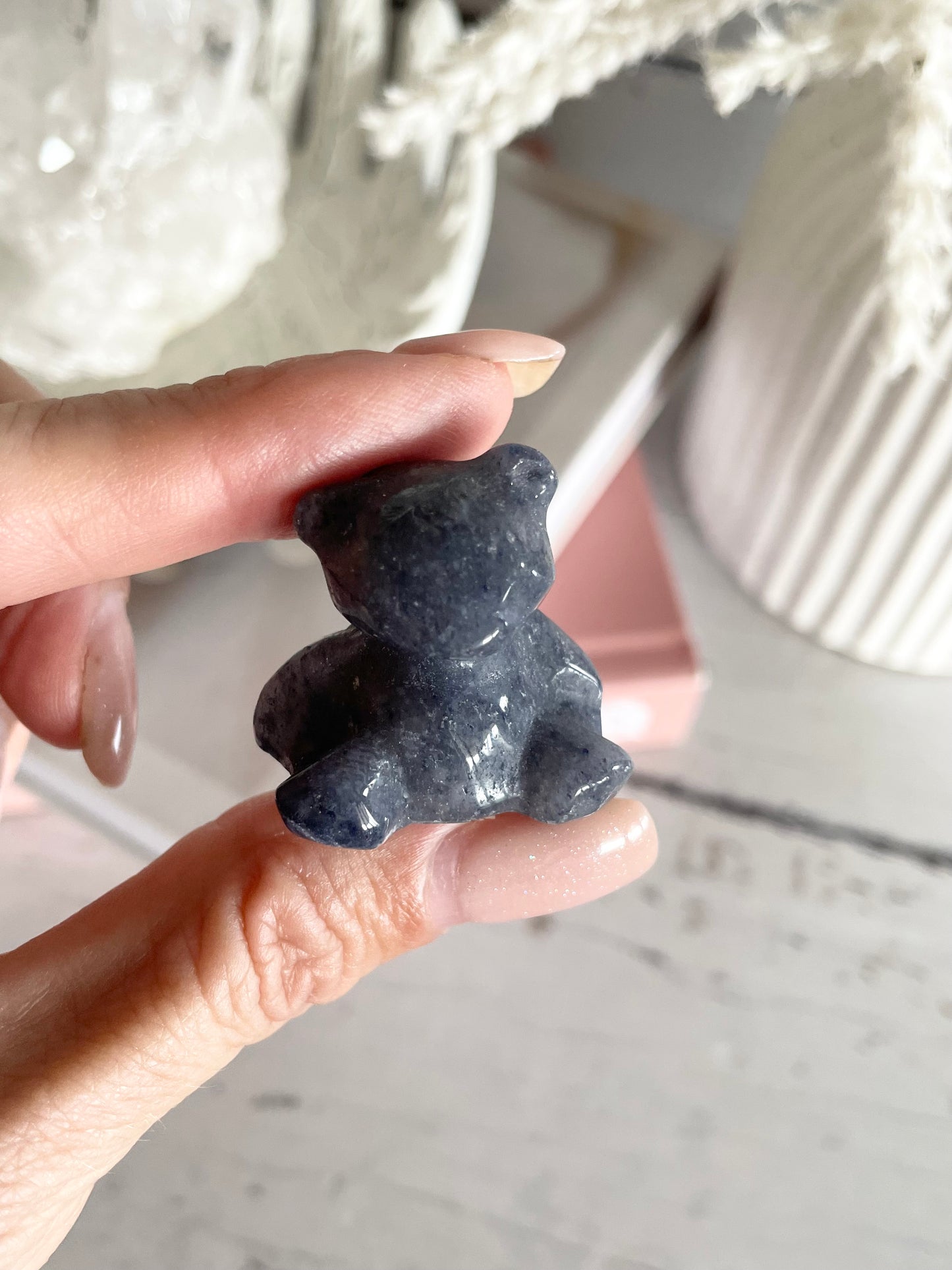 Teddy Bear ~ Blue Quartz