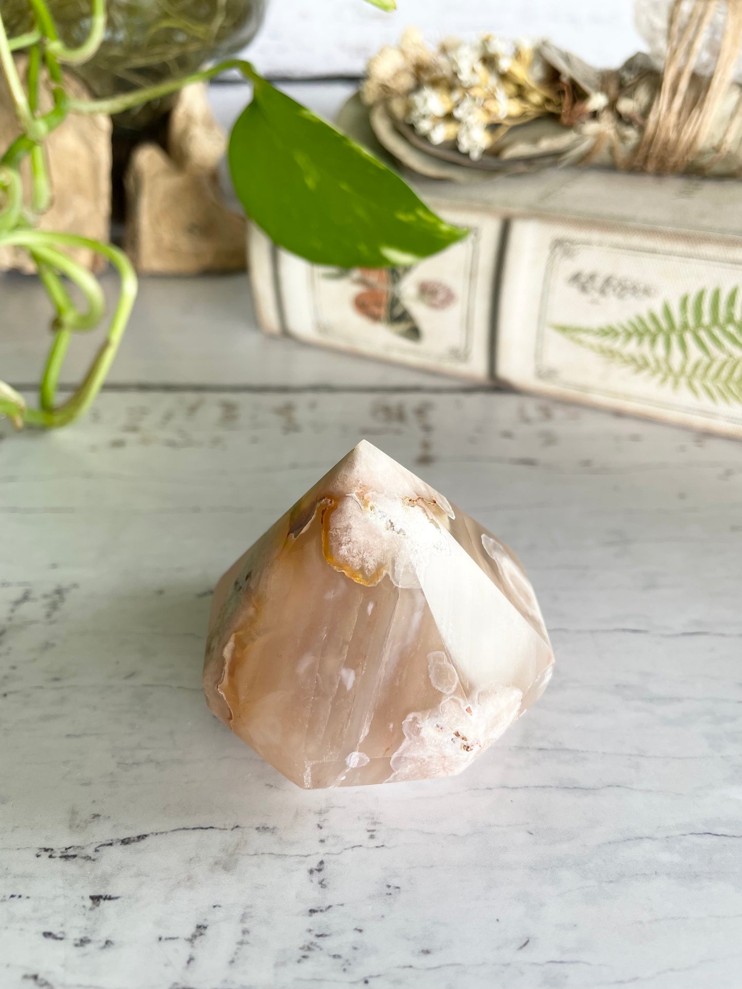 Flower Agate Diamond