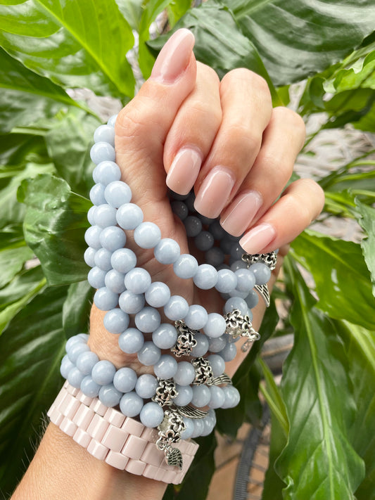 Angelite GUARDIAN Healing Bracelet©️