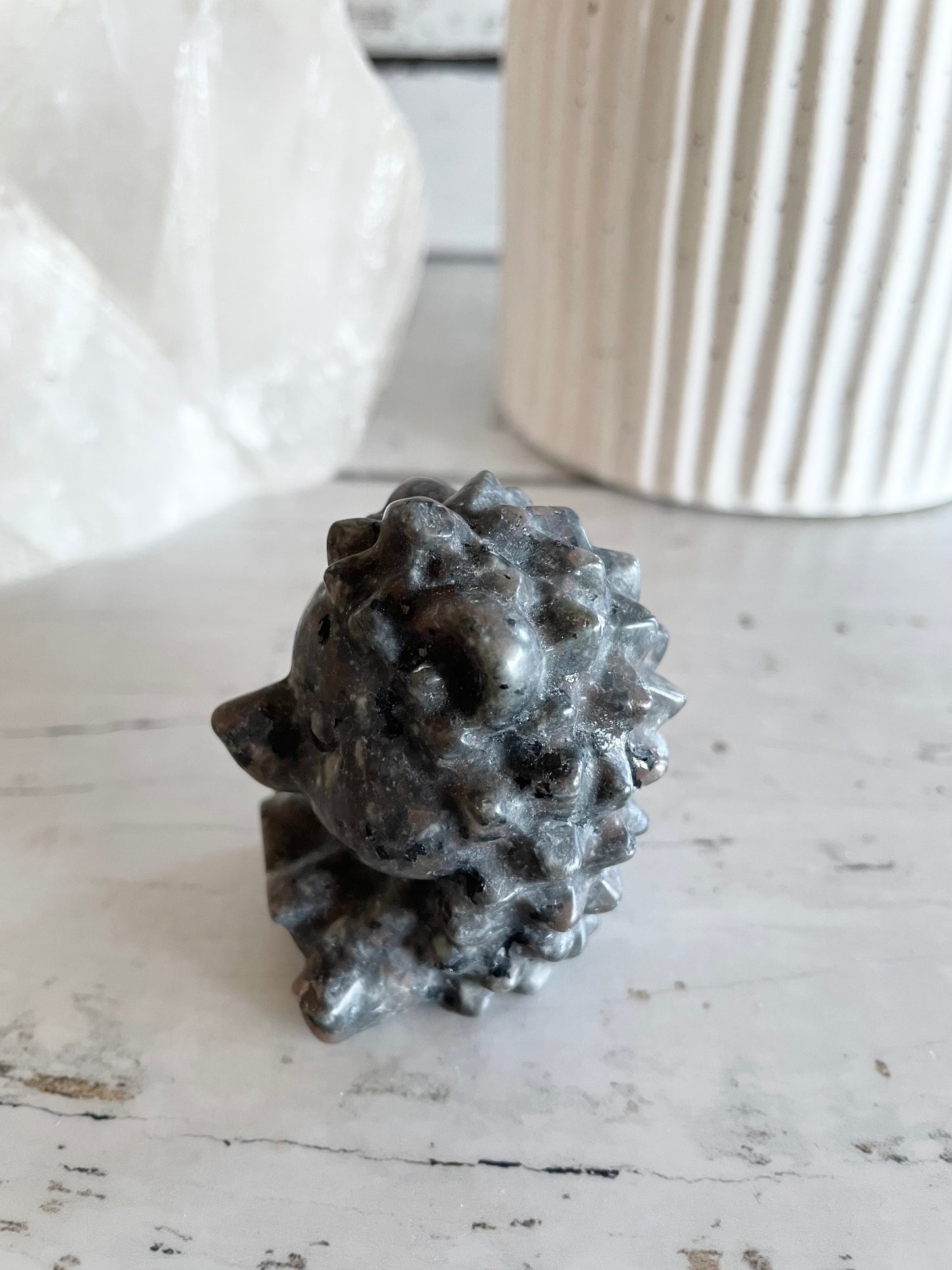 Mixed Moonstone Hedgehog