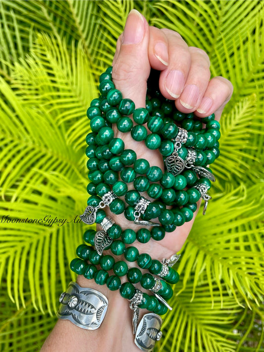 Malachite FOLKLORE Healing Bracelet ©️