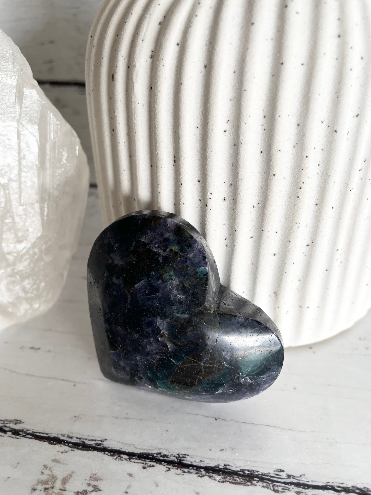 Iolite Heart