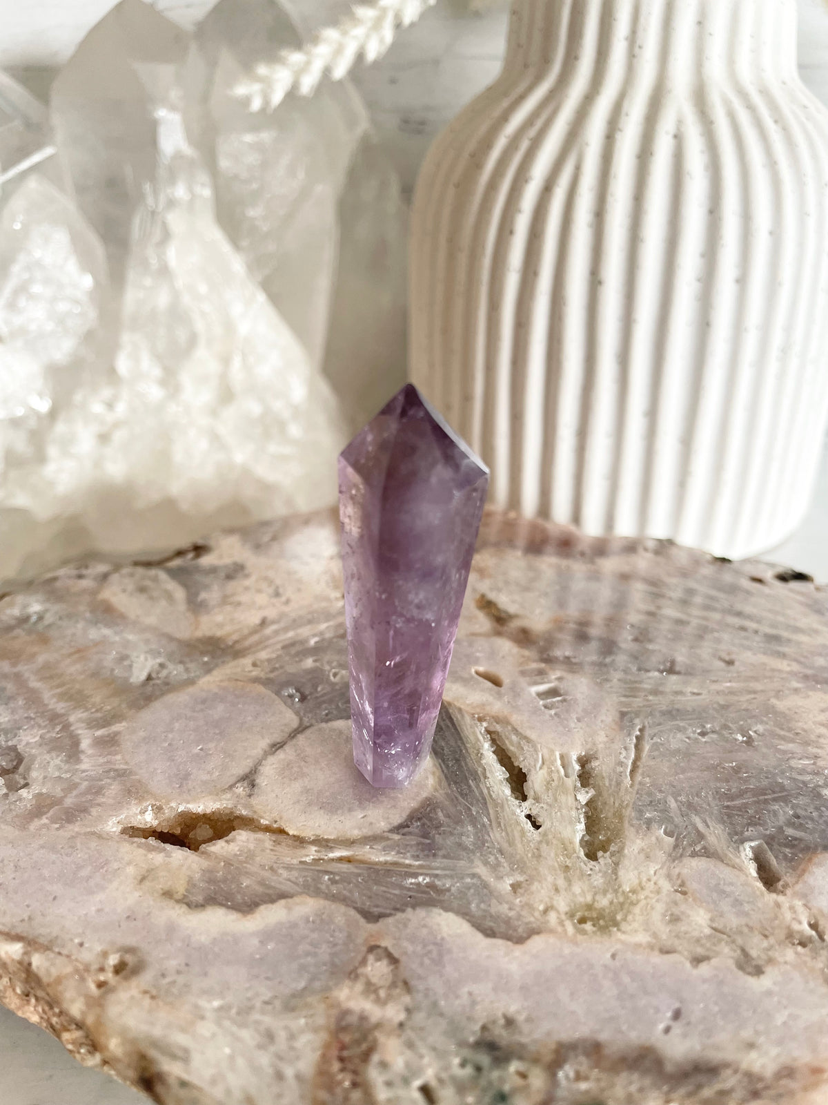 Amethyst Torch/Point