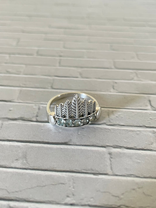 Blue Topaz Ring - size 8