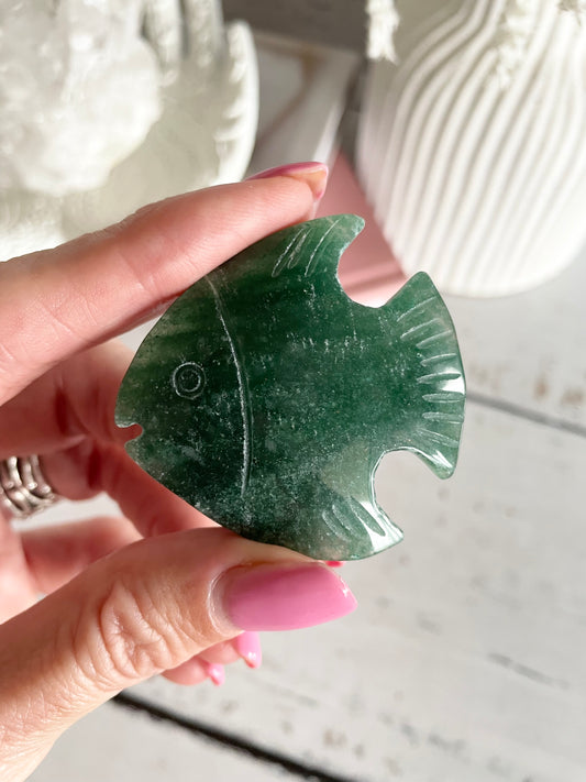 Angel Fish ~ Fuchsite